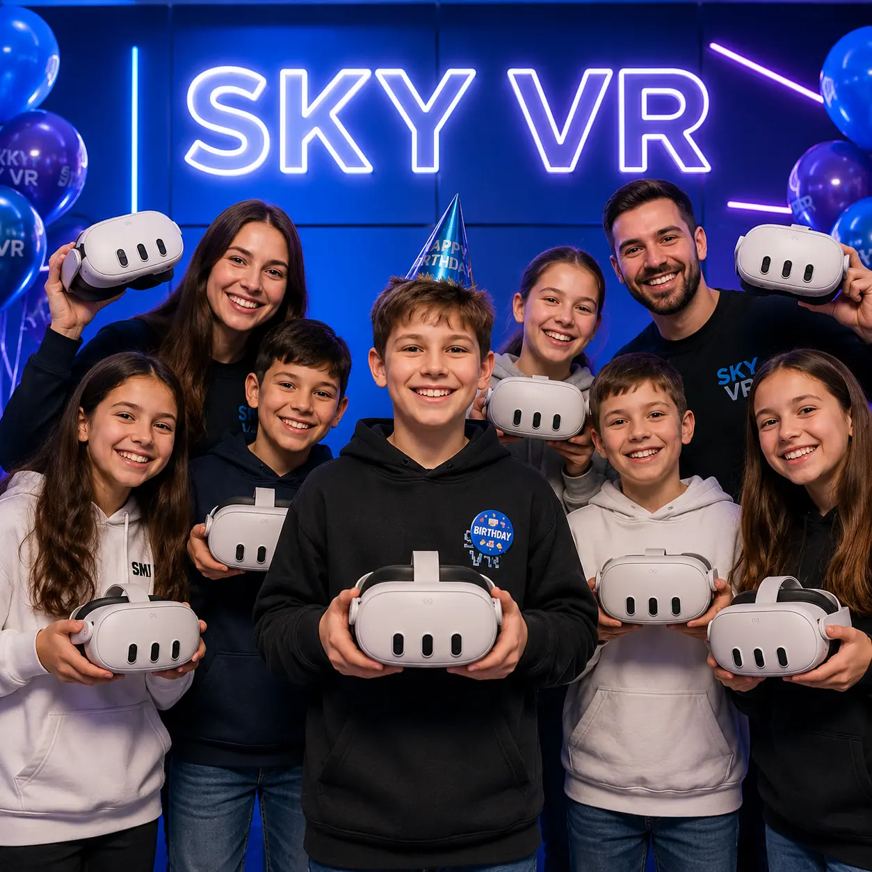 SKY VR Харків VR лазертаг дитячі свята